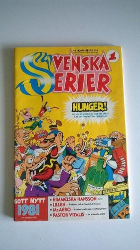 Svenska serier 1981 nr 1
