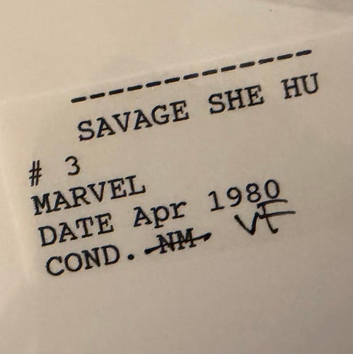 Savage She-Hulk #3 (1980)(Newsstand)