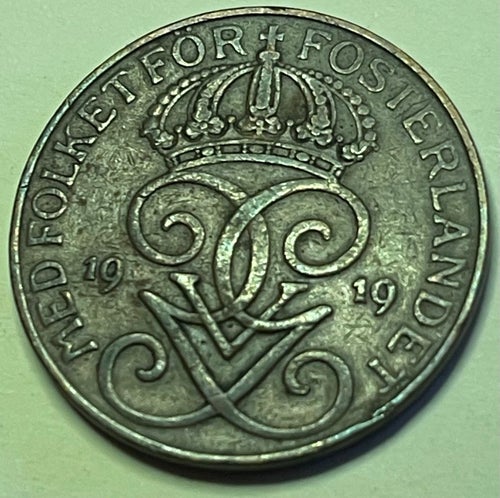 Svensk Fem Öre 1919