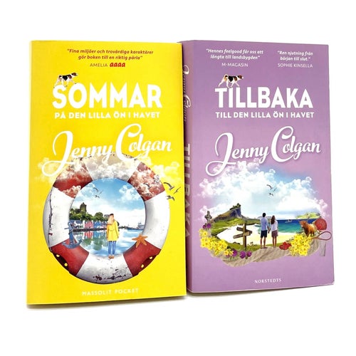 Den lilla ön i havet del 1-2 av Jenny Colgan (olästa pocket)