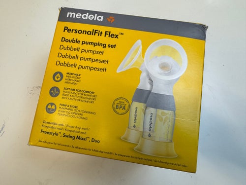 NY och OANVÄND Medela PersonalFit Flex Dubbelpump set