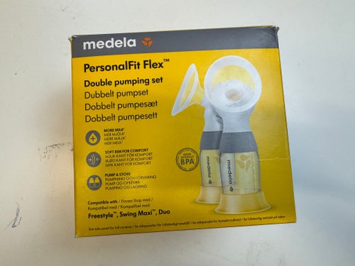 NY och OANVÄND Medela PersonalFit Flex Dubbelpump set