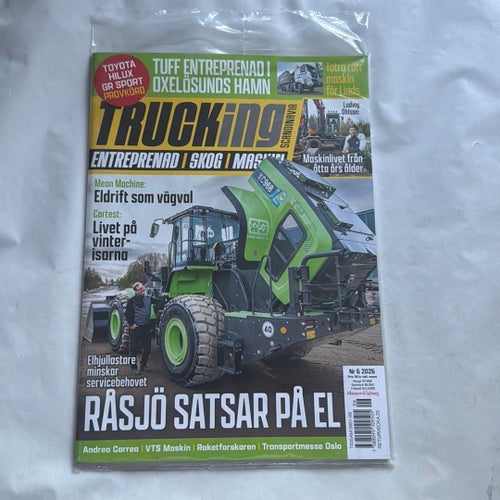 Tidningen Trucking Scandinavia Nr 6