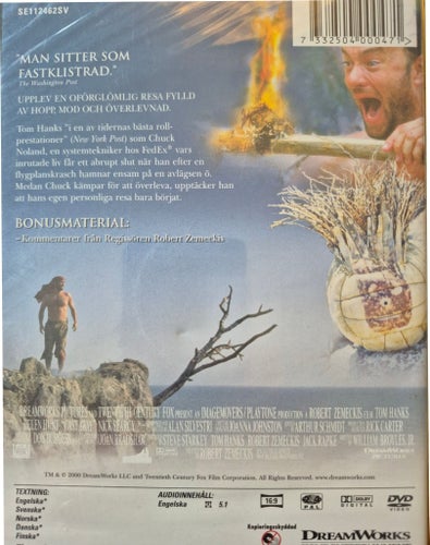 Cast Away DVD Ny/Inplastad