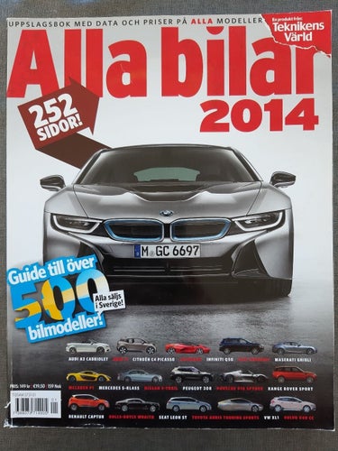 Alla bilar 2014 - bilkatalogen med årets alla bilar, från Teknikens Värld