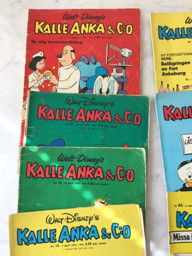 Kalle Anka & C:o från 1970-talet