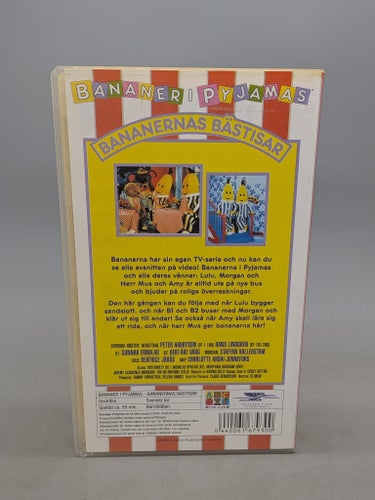 Bananer I Pyjamas - Banarnernas Bästisar - Svenskt tal - VHS