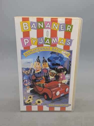 Bananer I Pyjamas - Banarnernas Bästisar - Svenskt tal - VHS