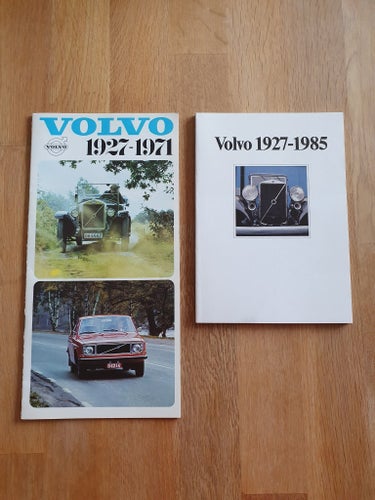 2 st Volvo kataloger