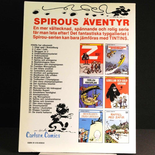 Spirous äventyr 31 - De svarta hattarna