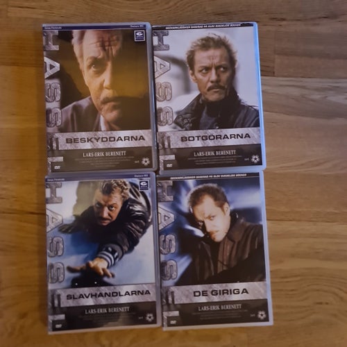 HASS DVD Box - Beskyddarna, Botgörarna, Slavhandlarna, De Giriga