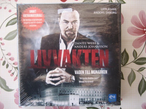 Daniel Webb & Anders Johansson : Livvakten (6 CD + 1 Mp3) **Ny Inplastad**