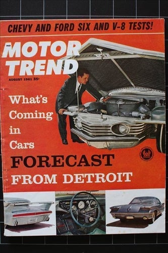 Motor Trend 1961/8 Volvo 544,Ford,Chevrolet,Indy,wagon,Buick,wagons, Ford Pickup