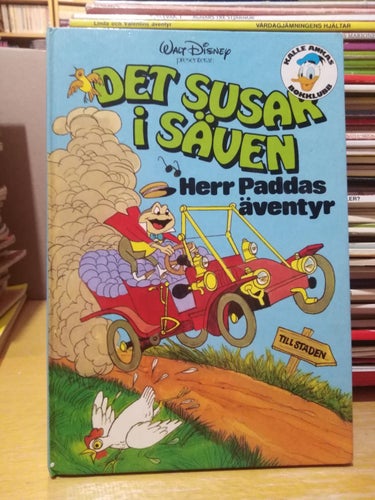 Walt Disney presenterar Det susar i säven Herr Paddas äventyr Kalle Ankas bokklu