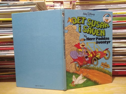 Walt Disney presenterar Det susar i säven Herr Paddas äventyr Kalle Ankas bokklu
