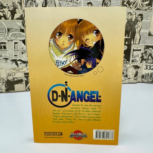 DNAngel bok 8 av Yukiru Sugisaki Manga på svenska [D-N-Angel]