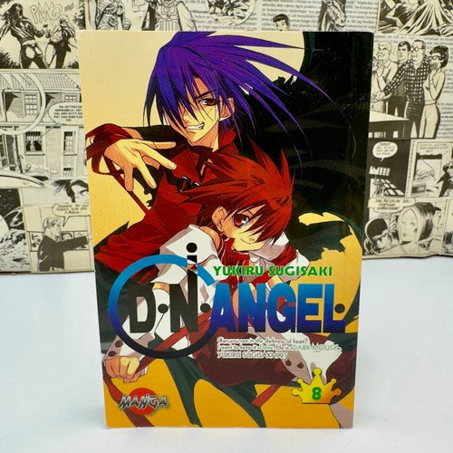 DNAngel bok 8 av Yukiru Sugisaki Manga på svenska [D-N-Angel]