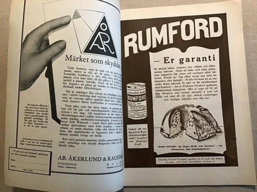 HUSMODERN NR 46 1930 RUMFORD,FLORA GEFLE,MARIA I EDEDO,AGNES VON KRUSENSTJERNA