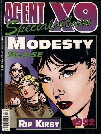 Agent X9 Specialalbum - Modesty Blaise - Rip Kirby (1992) (Beg)