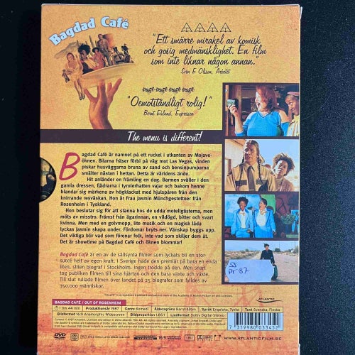 BAGDAD CAFÉ. DVD DRAMA -87. DIGI MED SLIPCASE.
