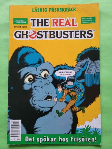 The real ghostbusters nr 2 från 1990
