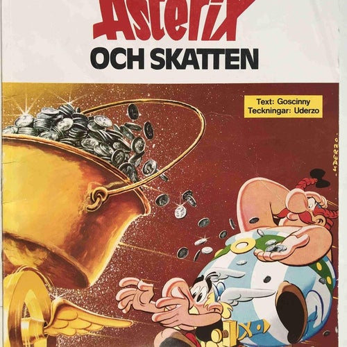 Asterix - 13. Asterix och skatten. VG-FN