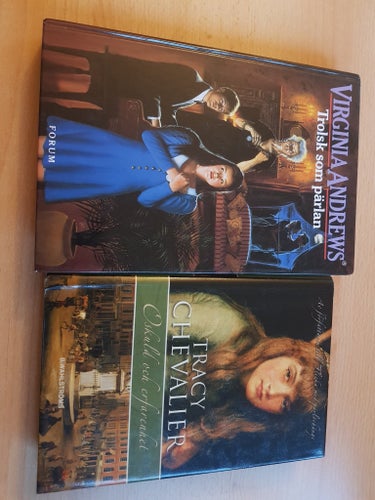 Virginia Andrews - Trolsk som pärlan, Tracy Chevalier - Oskuld och erfarenhet