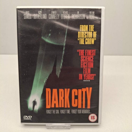Dark City - Region 2, DVD-Film, Engelsk text, Fint skick