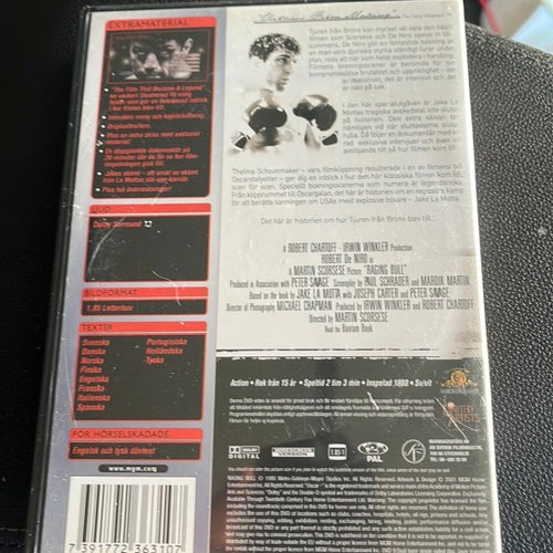 Raging Bull (Tjuren från Bronx) Special Edition DVD