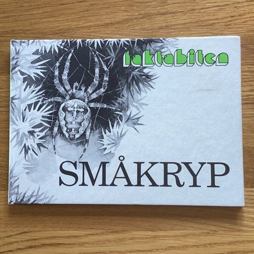 Boken "Småkryp". Utgiven av Esselte Studium 1979.