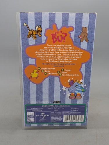 Bu! På upptäcktsfärd - Svenskt tal - VHS