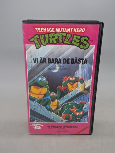 Teenage Mutant Ninja Turtles - Vi är bara de bästa - Svenskt tal - VHS