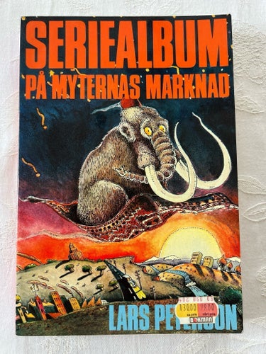 Seriealbum på myternas marknad av Lars Peterson, 1984