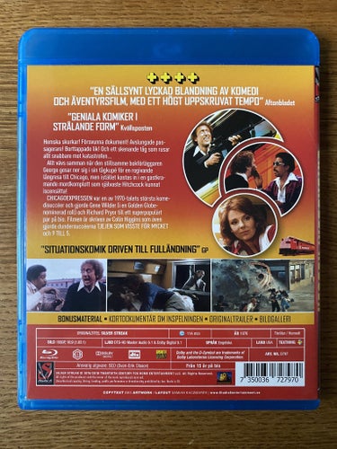 Chicagoexpressen STUDIO S BLURAY