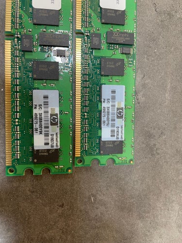 Retro föremål ddr2 ram stickor