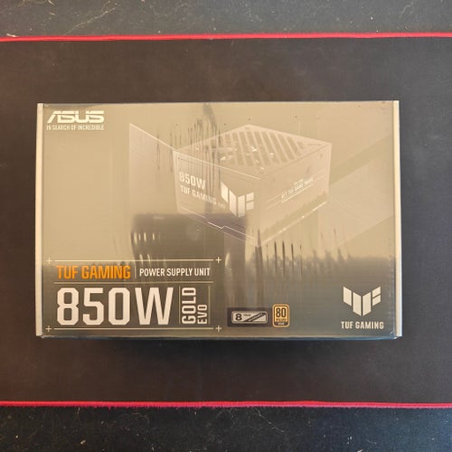 ASUS TUF Gaming 850W Gold EVO nätaggregat - Nytt och oanvänt