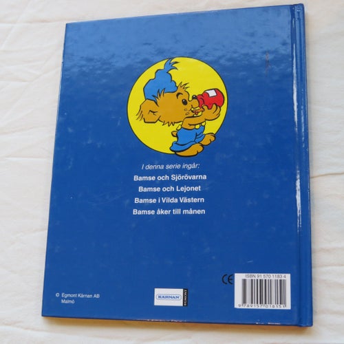 Bamse åker till Månen av Rune Andréasson, 1984