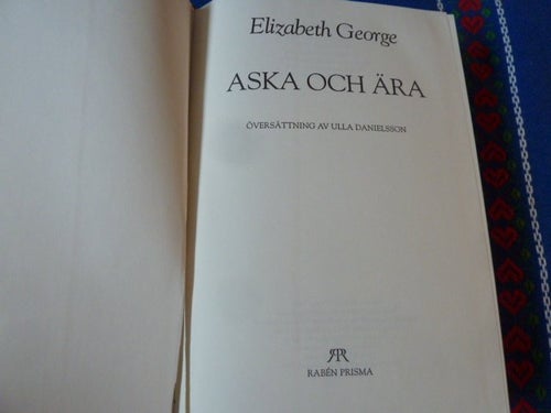 ASKA OCH ÄRA, E. GEORGE, 1995, BÖCKER