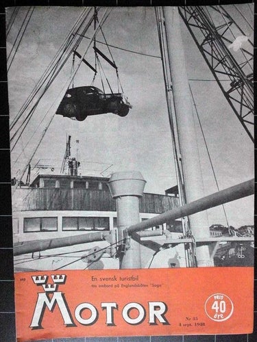 Motor 1948/35 Lambretta, Puch 250 TF, Ryan Navion, automatlåda, Piper Cub SE-BC