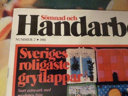 HANDARBETE, NR 2, 1981, TIDNING