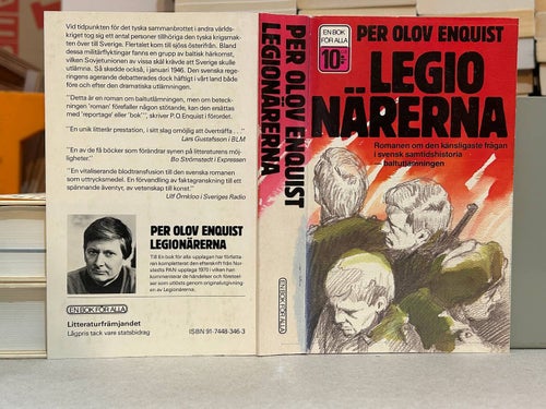 Legionärerna av Per Olov Enquist, bok, Very Good plus
