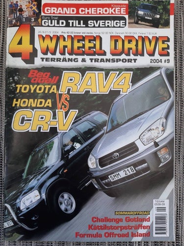 4 Wheel Drive nr 9 2004: Mercedes G 55 AMG, beg Jeep Grand Cherokee 1993-2004