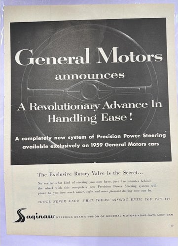 Tidningsutdrag 1959 GM