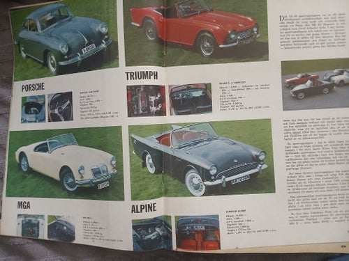 Teknikens Värld från 1963 Nr 14. 4 Sportbilar