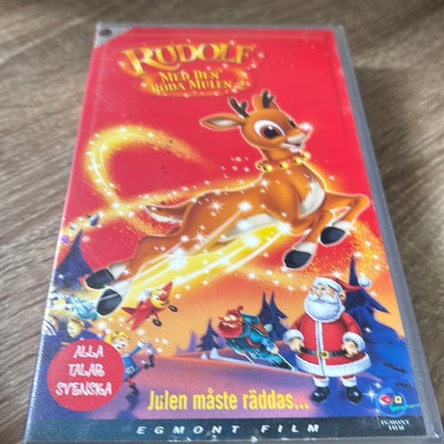 Rudolf Med Den Röda Mulen VHS