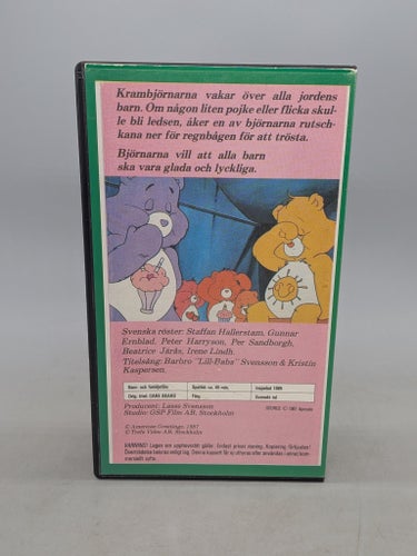 Krambjörnarna - Svenskt tal - VHS