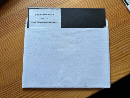 European 5-A-Side (1990) - c64, diskett