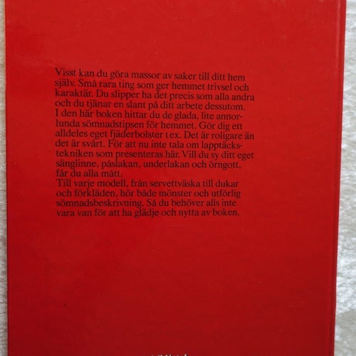 Sömnadstips för hemmet av Studio Vista, 1978