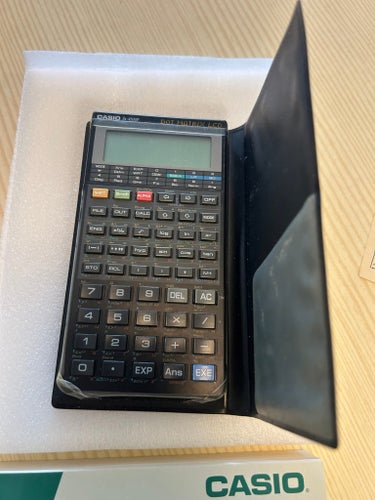 Casio fx-4500P Programmerbar Miniräknare med kartong och manual