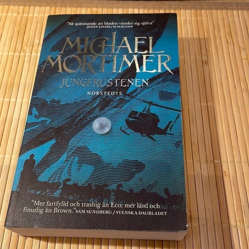 Jungfrustenen -Michael Mortimer - äventyrshistoria/thriller/ pocket